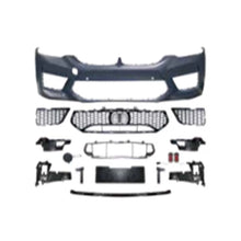 Carica l'immagine nel visualizzatore di Gallery, Paraurti anteriore stile M5 per BMW Serie 5 G30 berlina, G31 station wagon 2017-2019, griglia con ACC foro, con Sensore