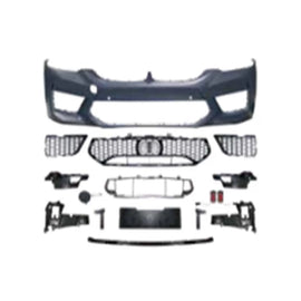 Paraurti anteriore stile M5 per BMW Serie 5 G30 berlina, G31 station wagon 2017-2019, griglia con ACC foro, con Sensore