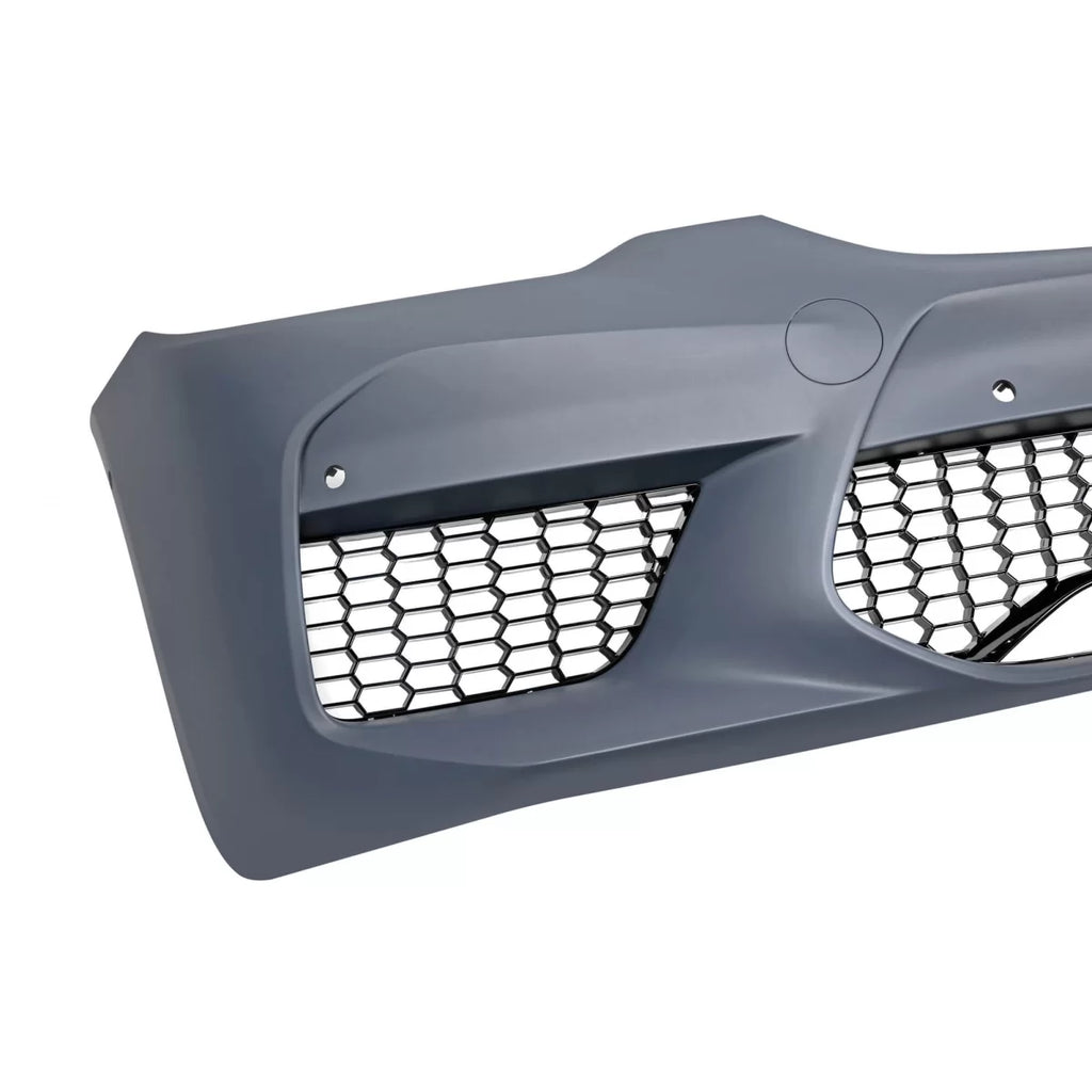 Paraurti anteriore stile M5 per BMW Serie 5 G30 berlina, G31 Touring 2017-2019 con griglia senza ACC foro, con PDC