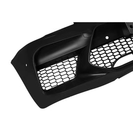 Paraurti anteriore stile M5 tipo G30 con griglie a doppio rene per BMW Serie 5 F10 berlina, F11 Touring 2011-2017