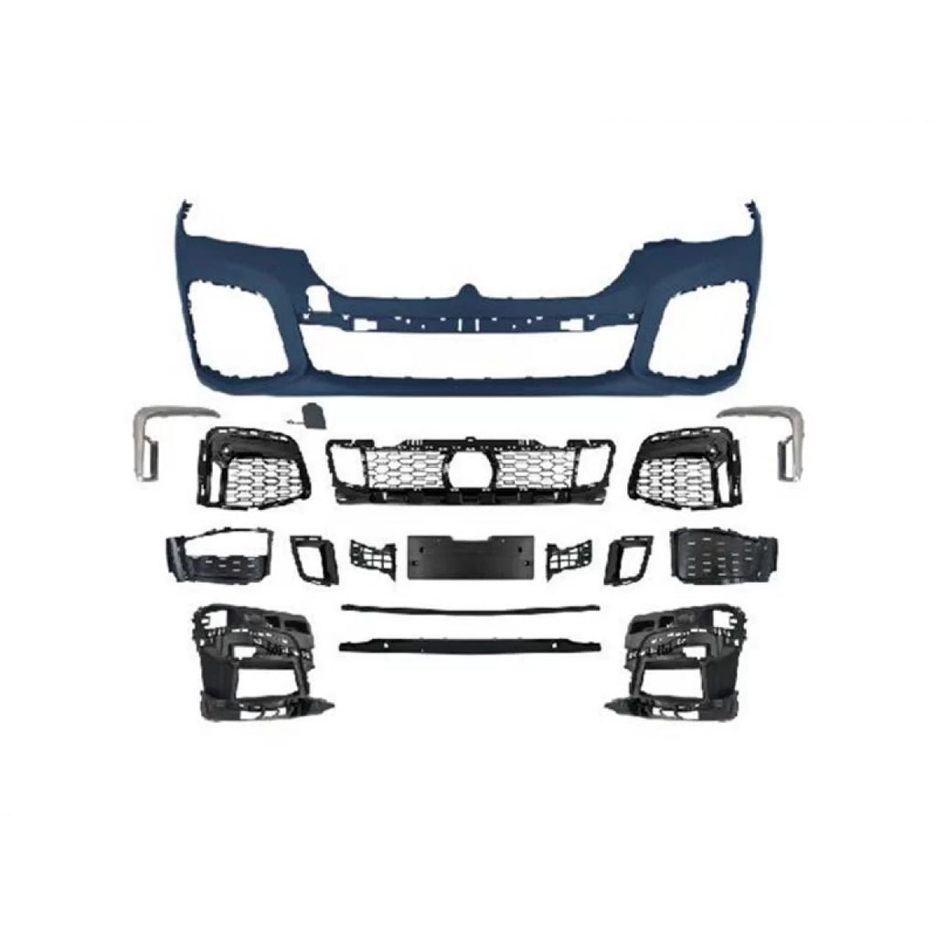 Paraurti anteriore stile M760 per BMW Serie 7 G11, G12 2019-2022, griglia con ACC foro
