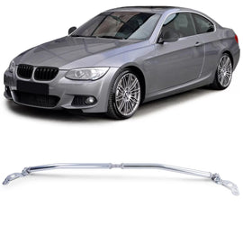 Anteriore lucidato alluminio Barra duomi compatibile Serie 3 BMW E90 E91 E92 E93 2005-2013