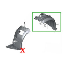 Passaruota anteriore destro per BMW Serie 3 E90 E91 (2004-2011) berlina Touring
