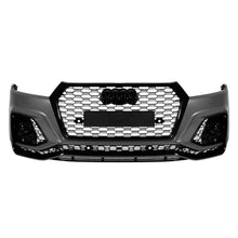 Carica l'immagine nel visualizzatore di Gallery, Paraurti anteriore stile RS per Audi Q5 2018-2020 con nero modanatura