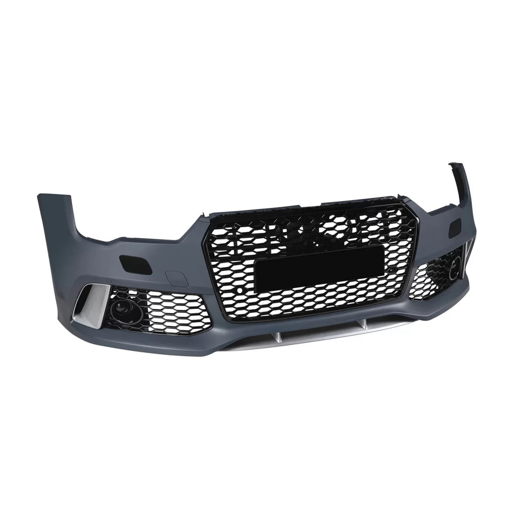 Paraurti anteriore Audi A7 2015-2017 stile RS7 per standard e S-line – vista 2