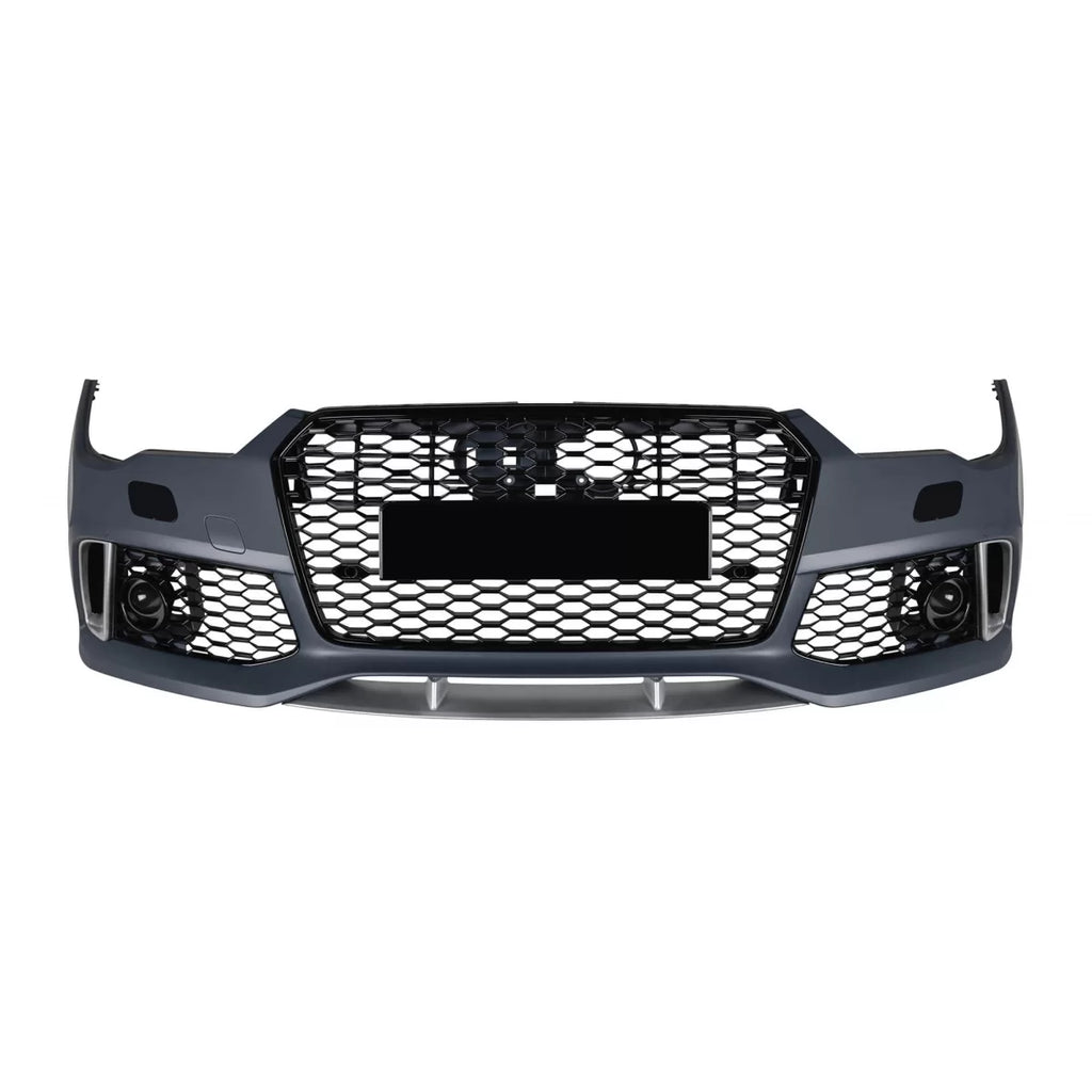 Paraurti anteriore Audi A7 2015-2017 stile RS7 per standard e S-line – vista 1