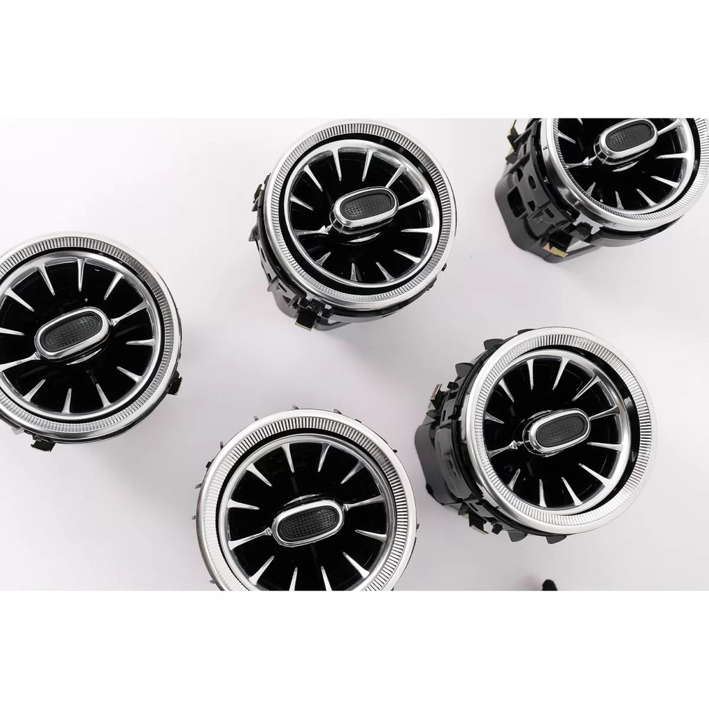 Anteriore laterale AC bocchetta griglie 3 colori per Mercedes Classe C W205 GLC SUV X253 W253 (2014-2018)