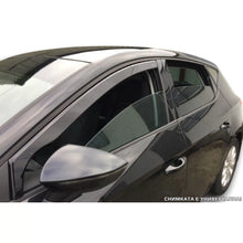 Deflettori anteriori Heko per Volkswagen Golf 8 hatchback dal 2020, con 5 porte, scuro fumé, 2 pezzi