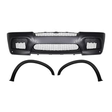 Carica l'immagine nel visualizzatore di Gallery, Paraurti anteriore stile X5M per BMW X5 E70 2010-2013 con allargamenti per il Parafanghi anteriori