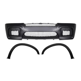 Paraurti anteriore stile X5M per BMW X5 E70 2010-2013 con allargamenti per il Parafanghi anteriori
