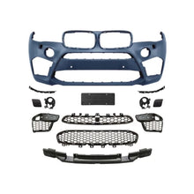 Carica l'immagine nel visualizzatore di Gallery, Paraurti anteriore stile X6M per BMW X6 F16 2014-2019