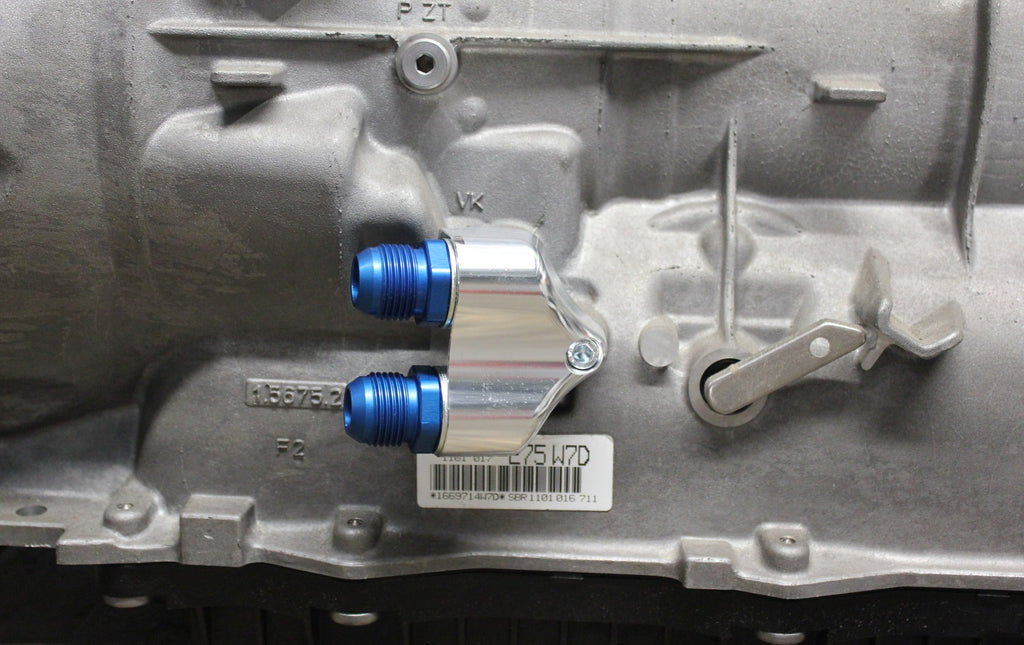 Adattatore radiatore olio (sandwich plate) FTWL per cambio ZF 8HP50 8HP70 BMW - foto 4