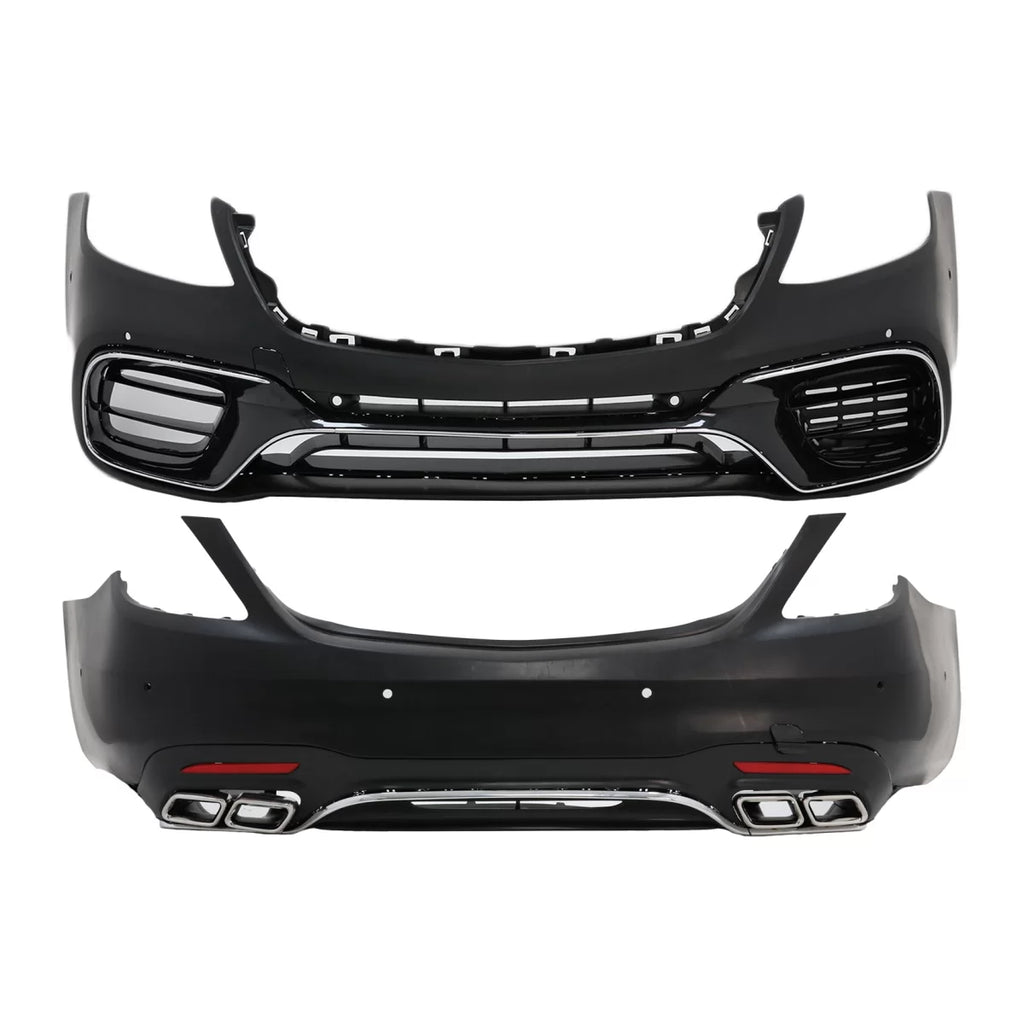 Full Convesion Body kit per Mercedes Classe S W222 restyling (2013-06.2017) S63 stile con LED luci