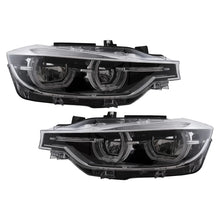 Fari anteriori Angel Eyes Full LED per BMW Serie 3 F30 F31 berlina Touring (2011 e successivi)