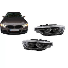Fari anteriori Angel Eyes Full LED per BMW Serie 3 F30 F31 berlina Touring (2011 e successivi)