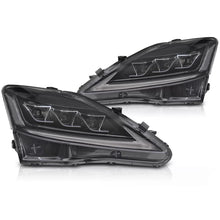 Fari anteriori LEXUS IS 06-13 LED nero Full LED