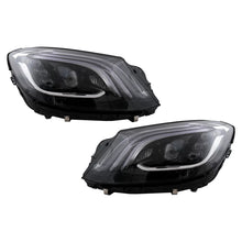 Fari anteriori Full LED per Mercedes Classe S W222 (2013-2020) nero
