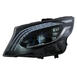 Fari anteriori Full LED per Mercedes Classe V W447 (2016-2020) nero