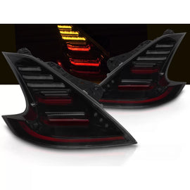 Fanali posteriori neri fumé compatibile NISSAN 370Z 09-20 Full LED