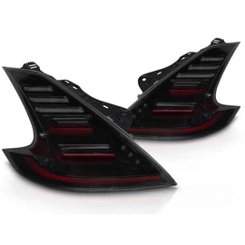 Fanali posteriori neri fumé compatibile NISSAN 370Z 09-20 Full LED