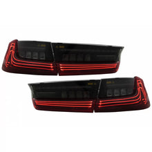 Fanali posteriori Full LED per BMW Serie 3 G20 berlina (2018-2022) rosso Laser stile