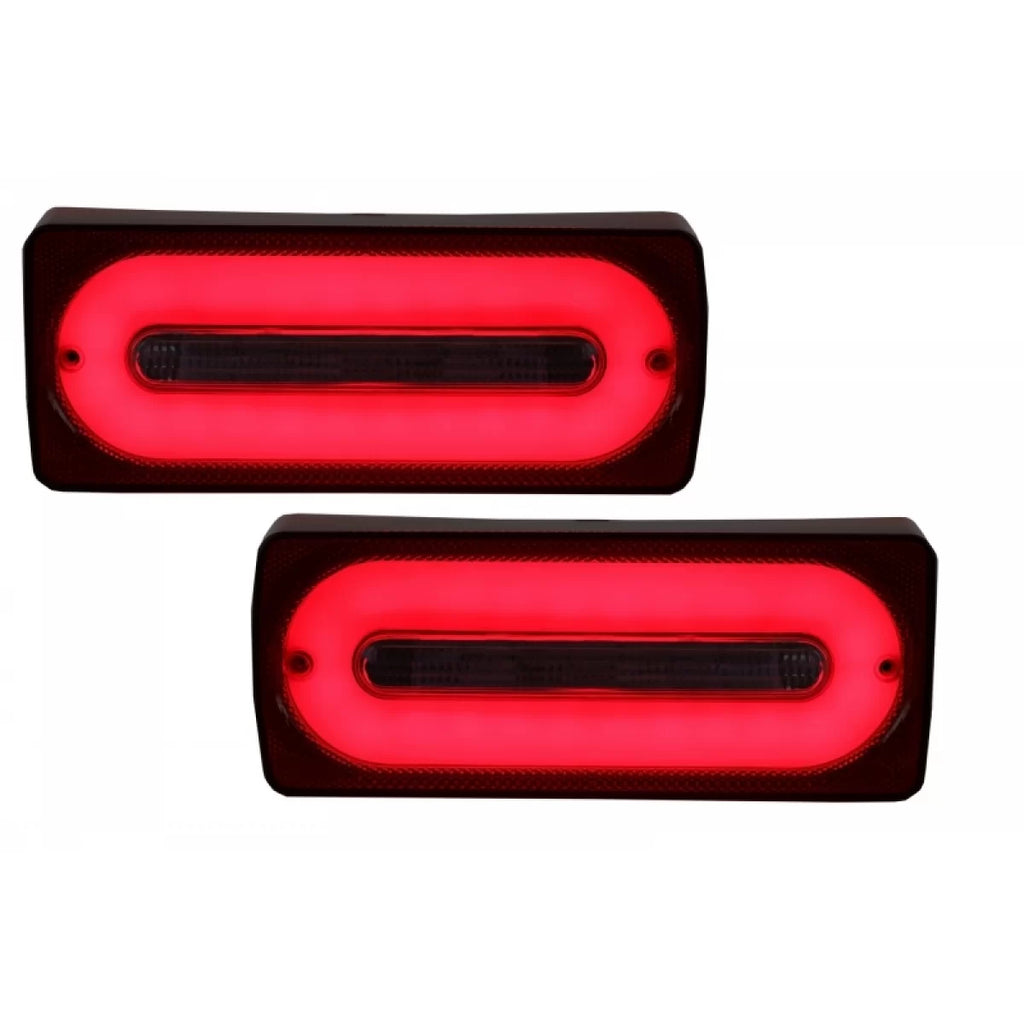 Fanali posteriori luce Bar con fendinebbia lampada Full LED per Mercedes Classe G W463 (1989-2015) rosso dinamico