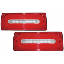 Carica l'immagine nel visualizzatore di Gallery, Fanali posteriori luce Bar con fendinebbia lampada Full LED per Mercedes Classe G W463 (1989-2015) rosso dinamico