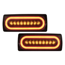 Carica l'immagine nel visualizzatore di Gallery, Fanali posteriori Full LED per Mercedes Classe G W463 (1989-2017) con dinamico sequenziale direzionale segnale fumé