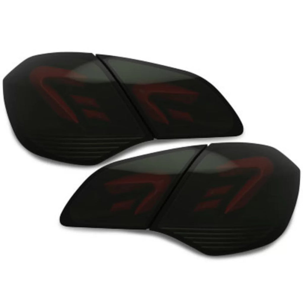 Fanali posteriori Full LED per Opel Astra J (2009-2015) 5 porte hatchback nero fumé