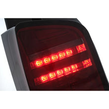Fanali posteriori Full LED per VW Transporter V T5 restyling (2010-2015) rosso fumé sequenziale
