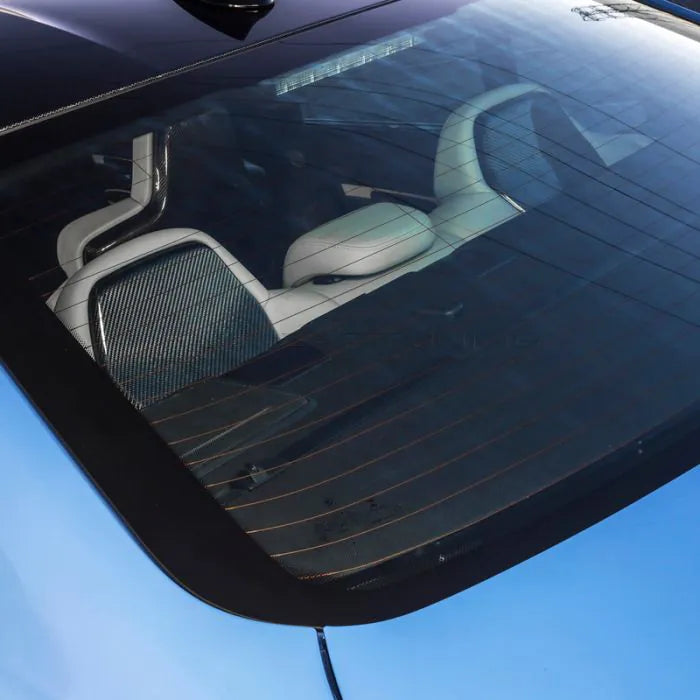 CarbonWorks Cover schienali sedili M-Performance Style in carbonio per BMW M3 F80 2014-2018 e M4 F82/F83 2014-2022 - foto 4