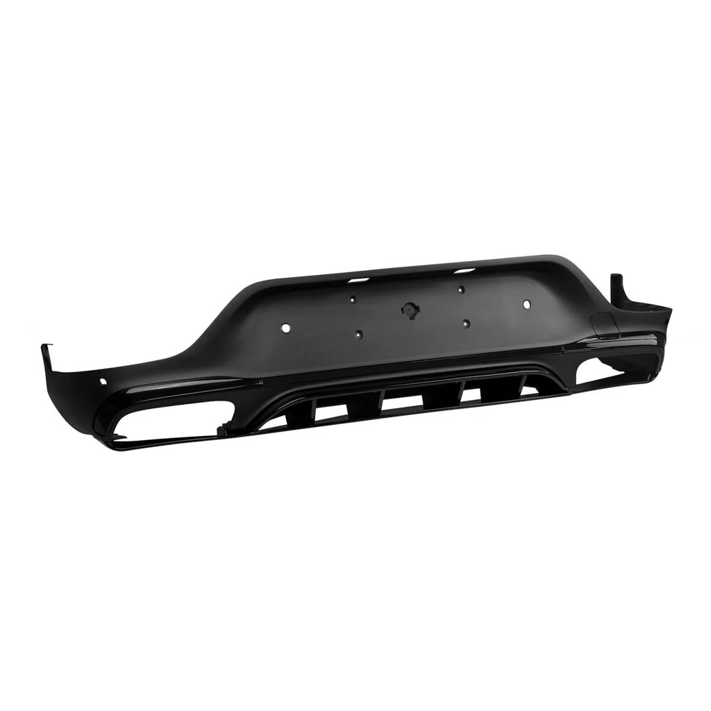 Diffusore stile GLC63 con nero terminali per posteriore A design paraurti on Mercedes GLC Coupe C253 2016-2022 -oo--oo