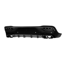 Diffusore stile GLE63 con nero terminali per posteriore A design paraurti on Mercedes GLE Coupe C167 dal 2020 -oo--oo-