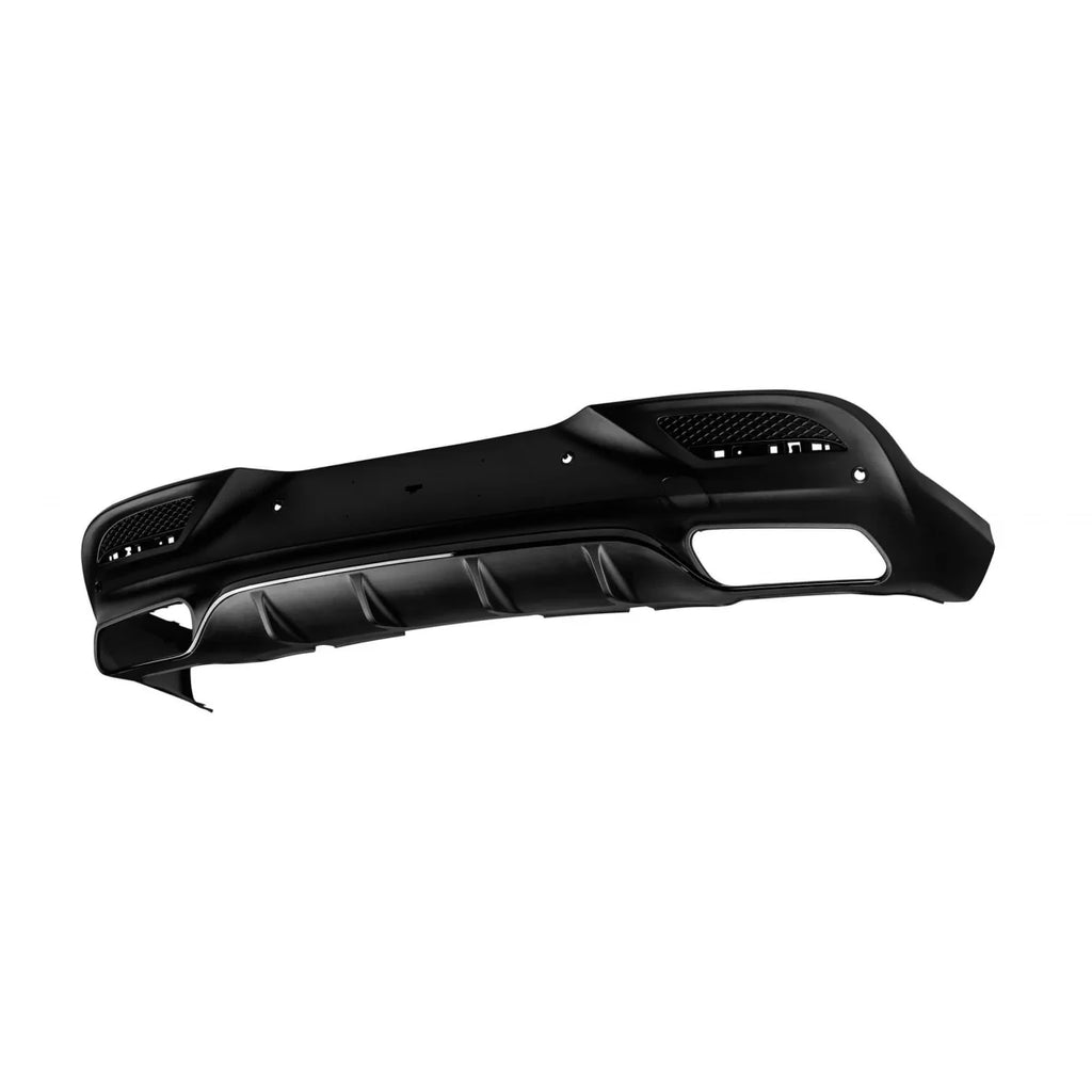 Diffusore stile GLE63 con nero terminali per posteriore A design paraurti on Mercedes GLE Coupe C292 2015-2019 -oo--oo