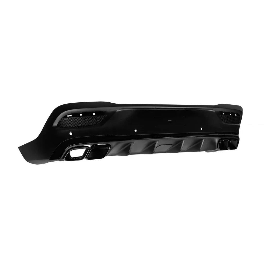 Diffusore stile GLE63 con nero terminali per posteriore A design paraurti on Mercedes GLE Coupe C167 dal 2020 -oo--oo-