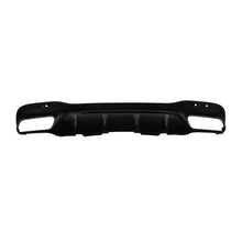 Diffusore stile GLE63 con nero terminali per posteriore A design paraurti on Mercedes GLE W166 2015-2019 -oo--oo-,