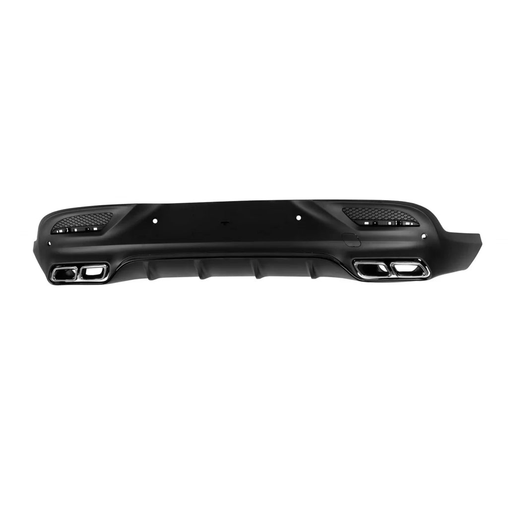 Diffusore stile GLE63 con cromato terminali per posteriore A design paraurti per Mercedes GLE Coupe C292 2016-2019