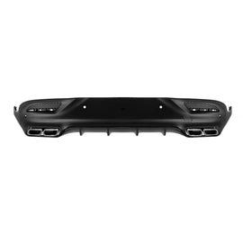 Diffusore stile GLE63 con cromato terminali per posteriore A design paraurti per Mercedes GLE Coupe C292 2016-2019