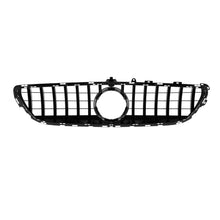 Nero lucido GT-stile griglia per Mercedes CLS C218 2015-2018 con telecamera foro