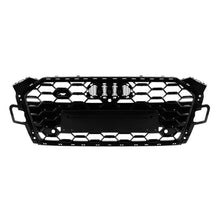 Griglia Audi A5 Sportback Coupé Cabrio 2020-2024 stile S5 S-line nera lucida