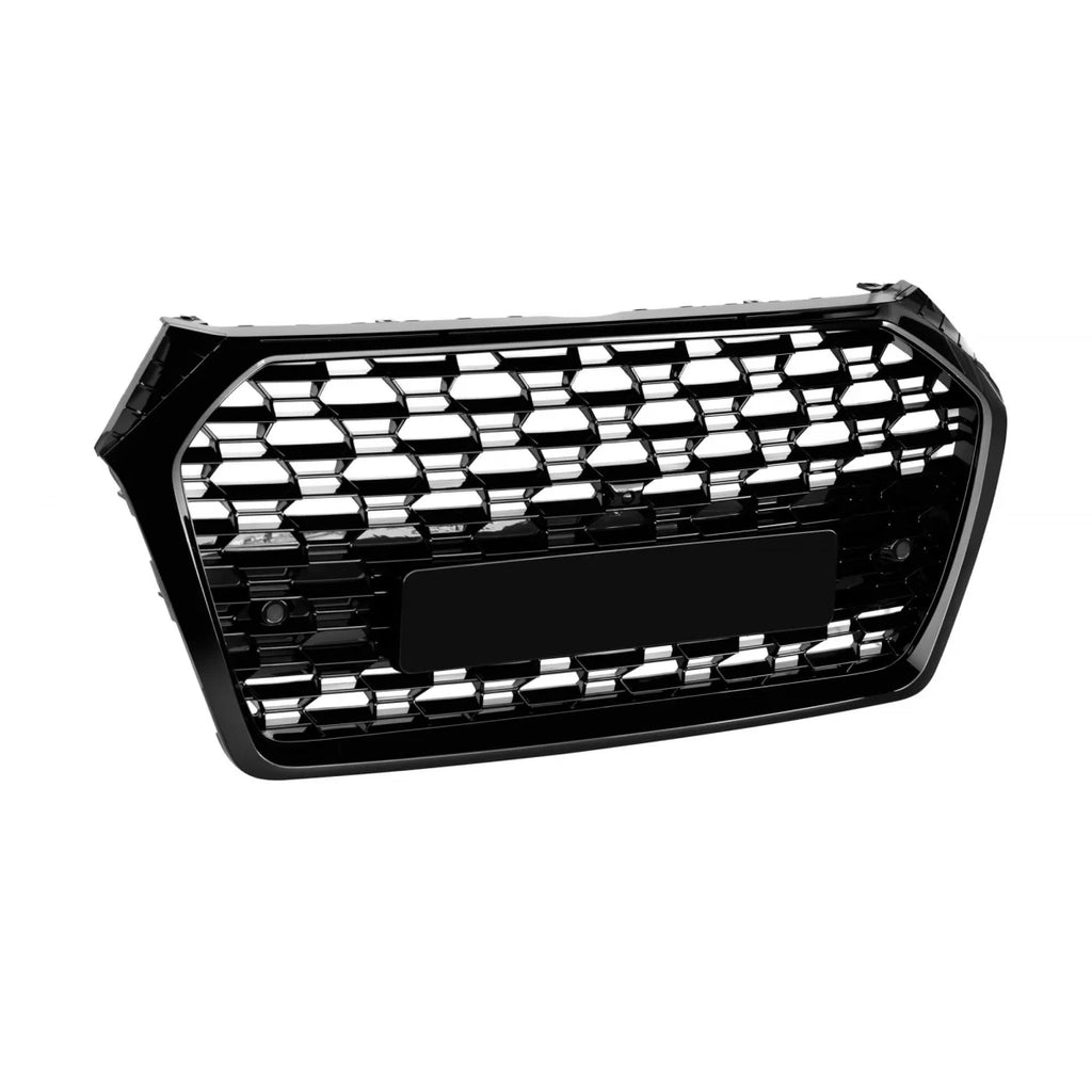Nero lucido tuning griglia per Audi Q5 2017-2023