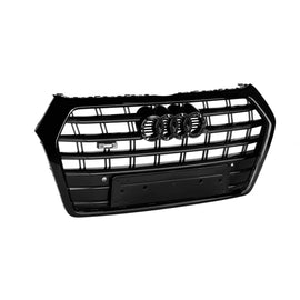 Nero lucido tuning griglia per Audi Q5 2017-2023