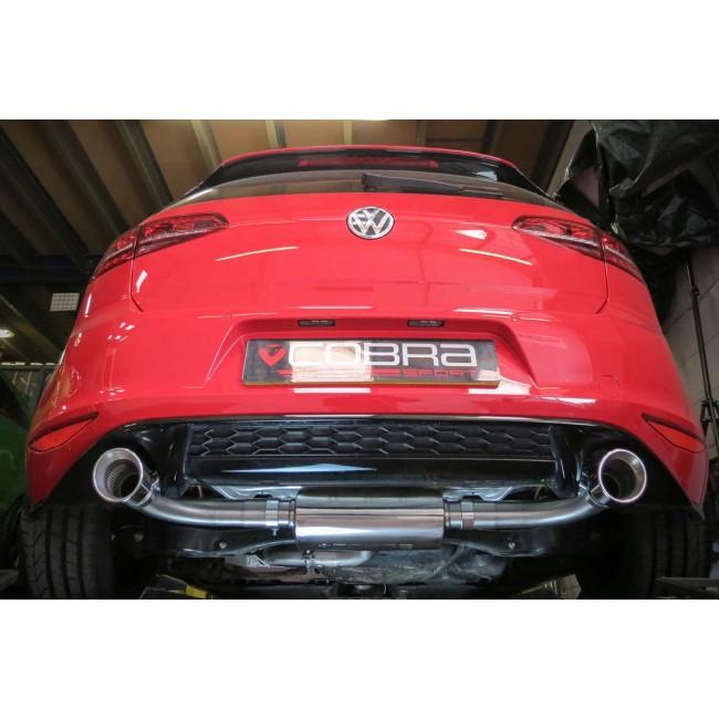 Scarico Sportivo Turbo Back Cobra Sport per VW Golf GTI (Mk7) 2.0 TSI (5G) (12-17)