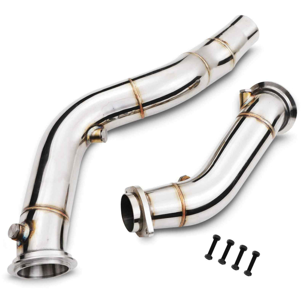 Kit Downpipe Decat e Decat Secondari 3" BMW Serie M3 F80 / Serie M4 F82 - foto 10