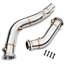 Kit Downpipe Decat e Decat Secondari 3" BMW Serie M3 F80 / Serie M4 F82 - foto 10