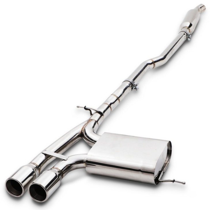 Sistema di Scarico Cat Back 2.5" (doppio terminale 3.5") Mini Cooper S F56 2.0 Turbo 14-18
