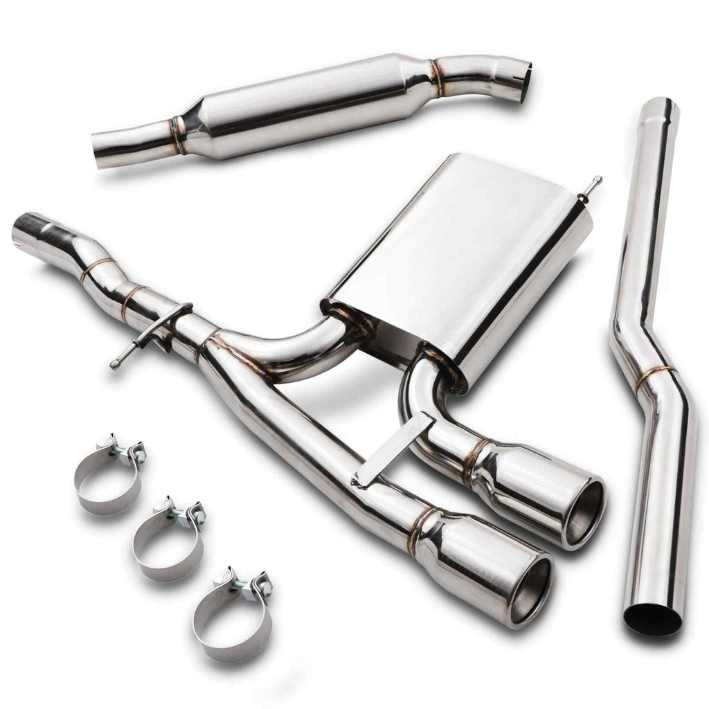Sistema di Scarico Cat Back 2.5" (doppio terminale 3.5") Mini Cooper S F56 2.0 Turbo 14-18 - foto 2