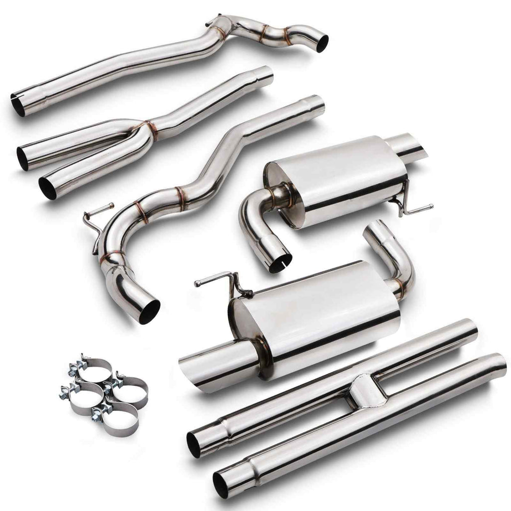Impianto di Scarico Cat Back 2.5" Ford Mustang 2.3 Ecoboost 5.0 V8 15-18 - foto 3