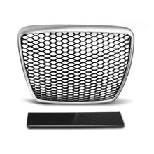 Carica l'immagine nel visualizzatore di Gallery, Grigio/nero griglia stile RS per Audi A6 C6 berlina, wagon 2009-2011