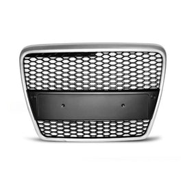 Grigio opaco griglia tipo RS per AUDI A6 C6 berlina, COMBI 2004-2008 con PDC
